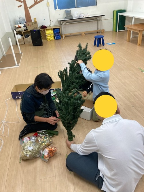 サンタさんがスタンプ中原にやってくるかな！？